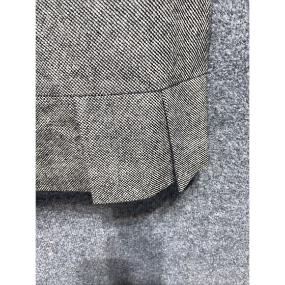 The Limited Women’s Gray Wool Silk Blend Skirt – Pleated Hem, Size 2 - Picture 5 of 9